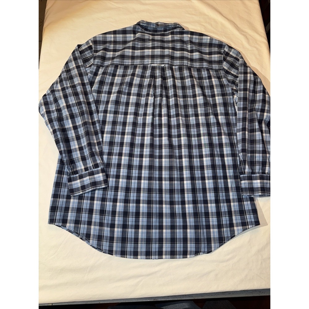Chaps Ralph Lauren Easy Care Button Down Long‎ Sleeve Shirt Bundle Of 2 Size L - Picture 13 of 13